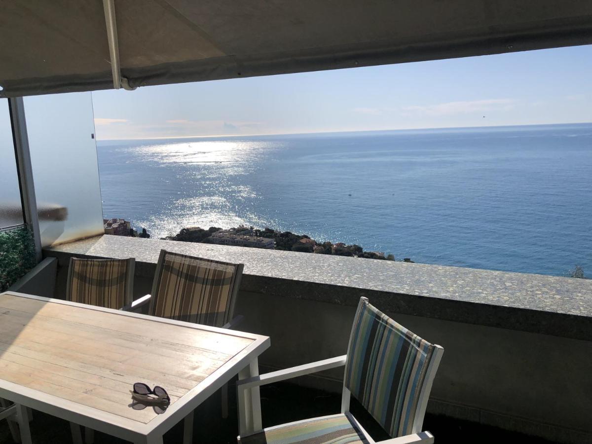 Viangella - Dramatic Sea View! Top Floor 2Km To Monaco 카프다일 외부 사진