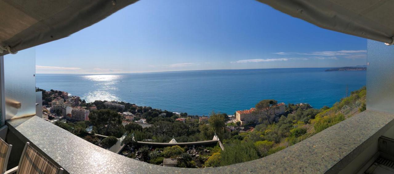 Viangella - Dramatic Sea View! Top Floor 2Km To Monaco 카프다일 외부 사진
